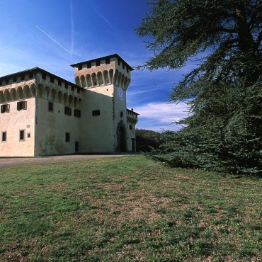 The castle of Cafaggiolo